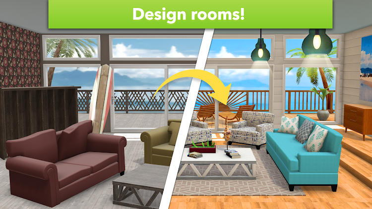 #6. Home Design Makeover (Android) By: Storm8 Studios