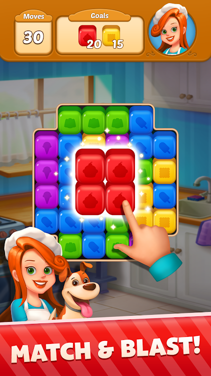 #2. Sweet Cube Blast (Android) By: Puzzle1Studio