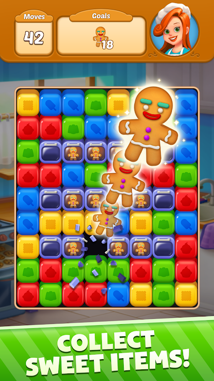 #5. Sweet Cube Blast (Android) By: Puzzle1Studio