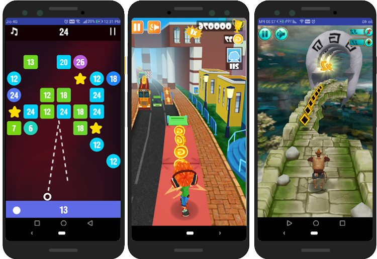 #3. Play 50 games :All in One app (Android) By: Video news & apps