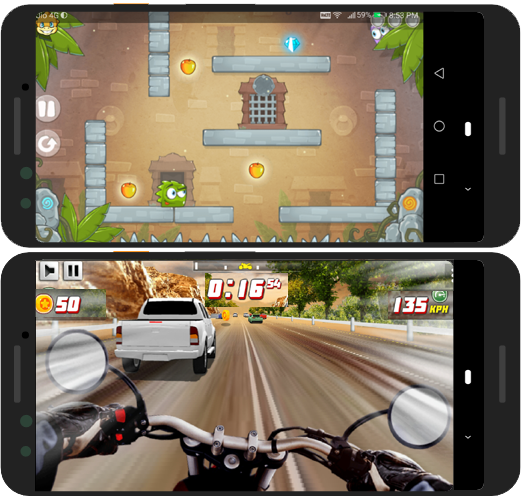 #5. Play 50 games :All in One app (Android) By: Video news & apps