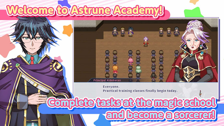 #9. [Premium] RPG Astrune Academy (Android) By: KEMCO