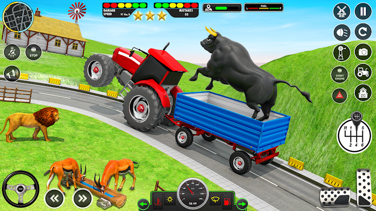 #3. Animal Transport Truck Game 3D (Android) By: Game Giant