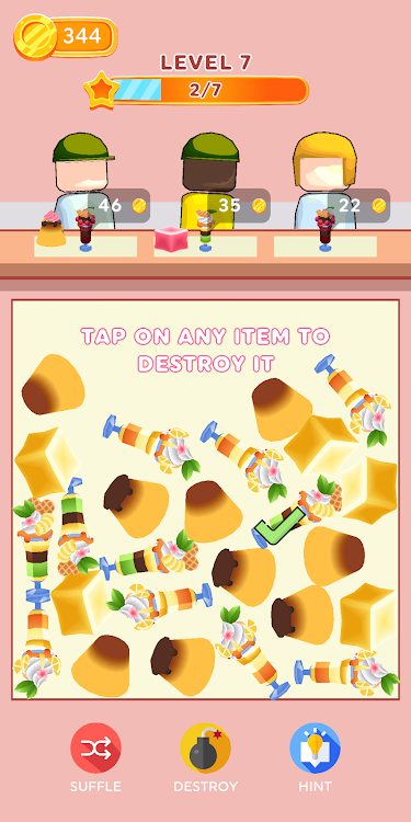 #4. Sweet Match Cafe! (Android) By: SamuraiDev.