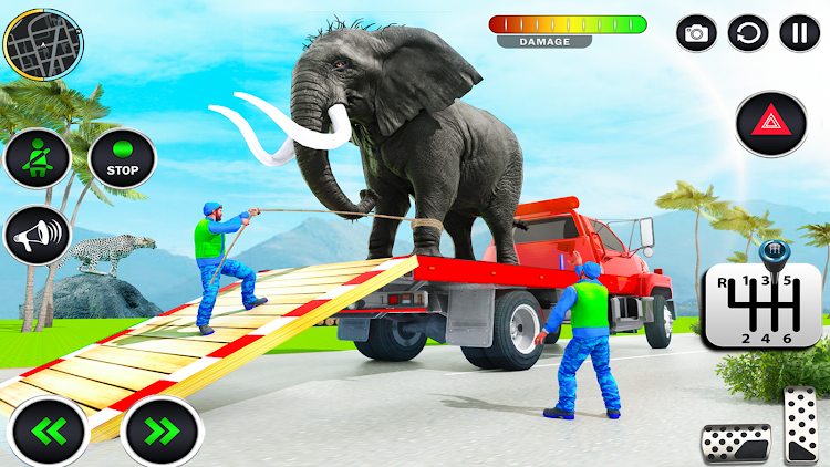 #7. Animal Transport Truck Game 3D (Android) By: Game Giant