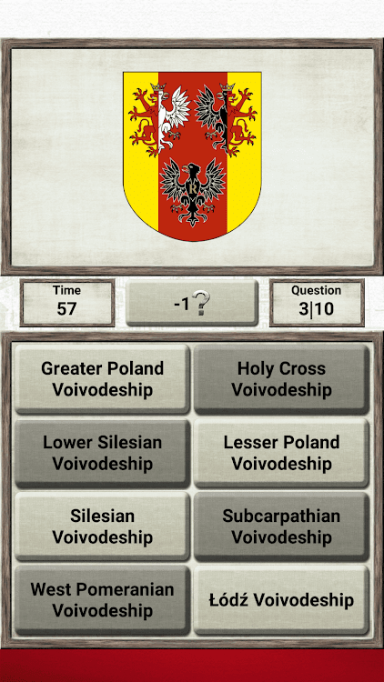 #2. Poland Geography - Quiz Game (Android) By: Atom Games Ent.