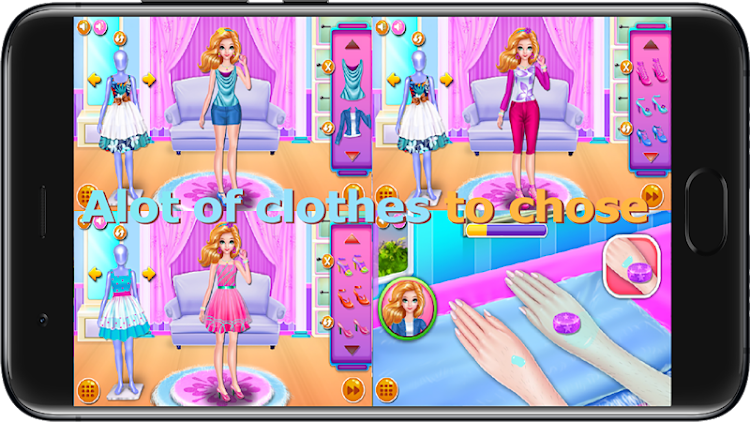 #4. Beauty Salon and Nails Games (Android) By: ghalia games