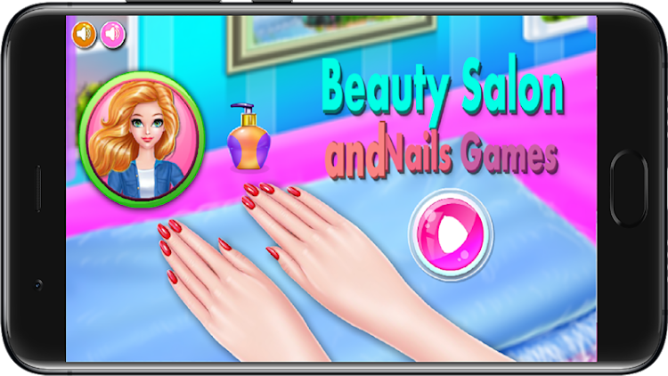 #6. Beauty Salon and Nails Games (Android) By: ghalia games