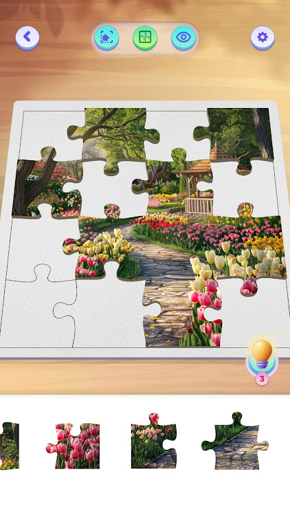 #2. Jigsaw Puzzles 3D (Android) By: PixelMob