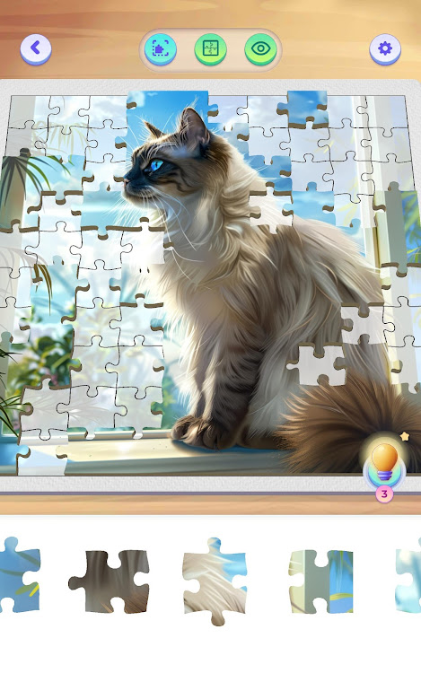 #10. Jigsaw Puzzles 3D (Android) By: PixelMob