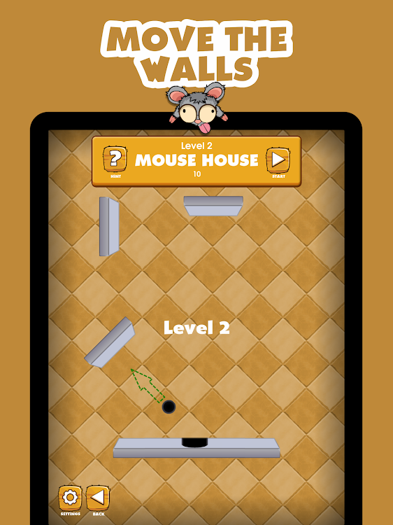 #6. Mouse House: Fun Game with Log (Android) By: Limping Turtle