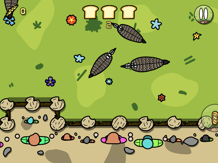 #7. Nibbling Goose (Android) By: Adknown Games