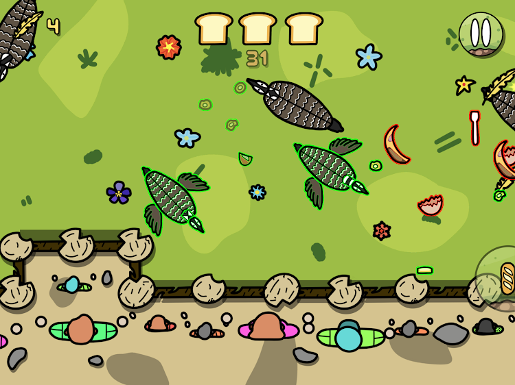 #9. Nibbling Goose (Android) By: Adknown Games