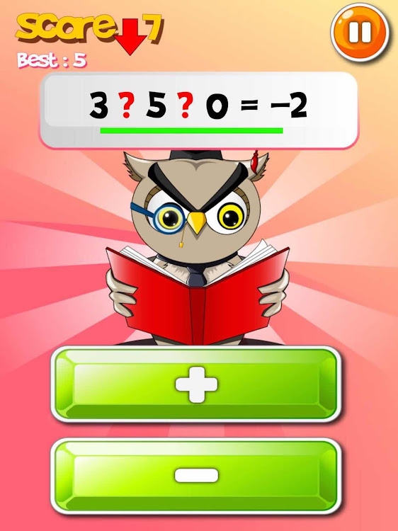 #9. Math Mania - Plus and Minus (Android) By: Happy Mobile Ltd