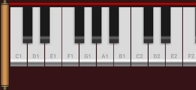 #3. Piano (Android) By: BlackSkull-k