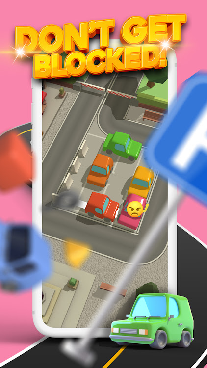 #2. Car Parking Game: Traffic Jam (Android) By: Omyteq