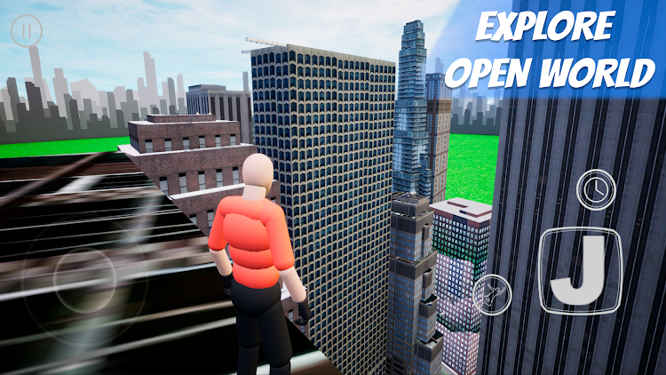 #10. Ragdoll 3D - Parkour Adventure (Android) By: GreenGO