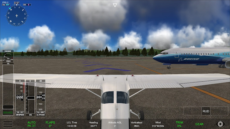 #9. Uni Flight Simulator (Android) By: BAGOR