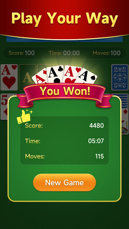 #4. Mint Solitaire (Android) By: Mint Games