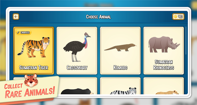 #6. Let's Run Animals (Android) By: Elriz Technology