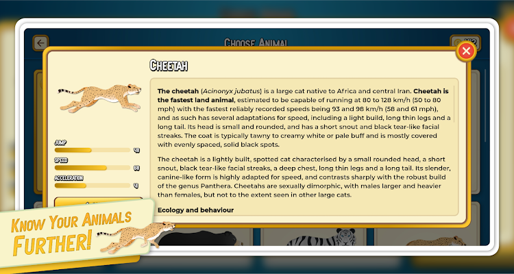 #7. Let's Run Animals (Android) By: Elriz Technology