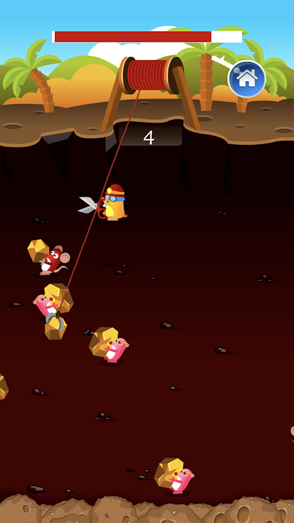 #3. Gold Miner (Android) By: App Corner Technologies