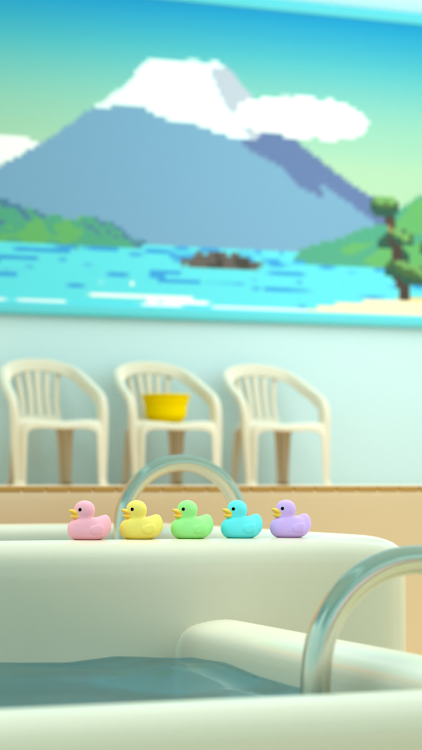 #3. Escape game duck public bath (Android) By: Hiboshi Panda.Studio