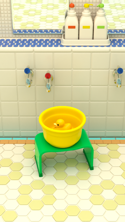 #5. Escape game duck public bath (Android) By: Hiboshi Panda.Studio