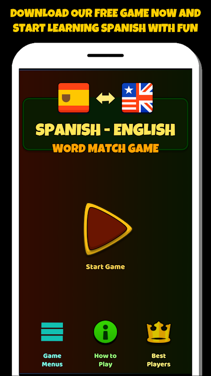 #9. Spanish Word Game (Android) By: Gusta Gaming