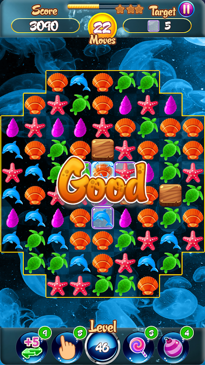 #6. Dream Bubble Golden (Android) By: DStrong App