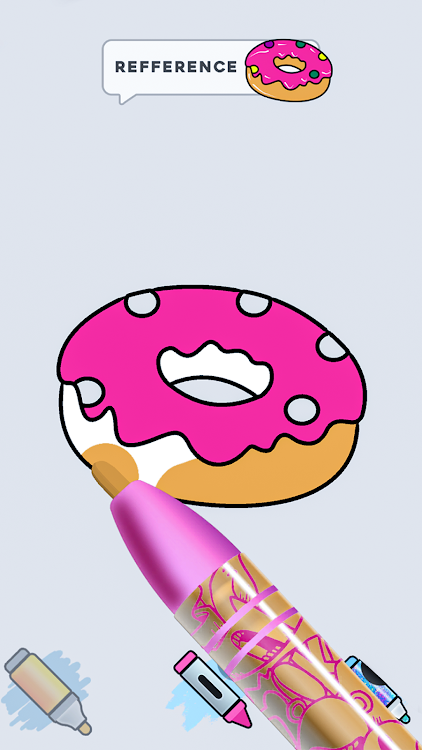 #2. ASMR Color Book - Drawing Art (Android) By: Games Arena Studio