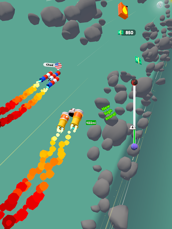 #6. Build Your Rocket 3D (Android) By: Clap Clap Games