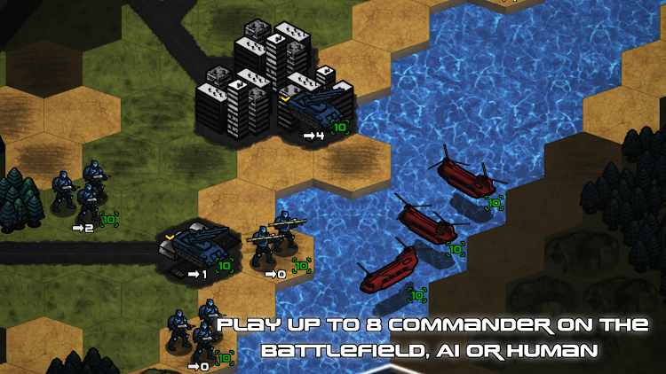 #4. Commander: Modern War (Android) By: GoldenGod Games