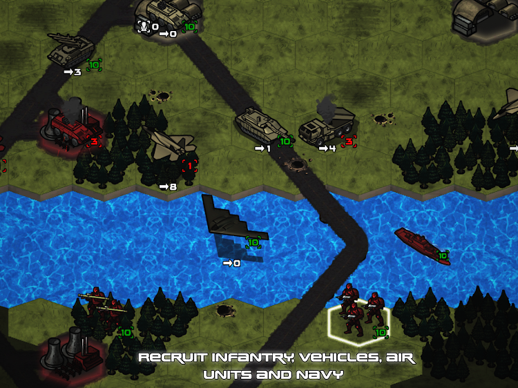 #6. Commander: Modern War (Android) By: GoldenGod Games