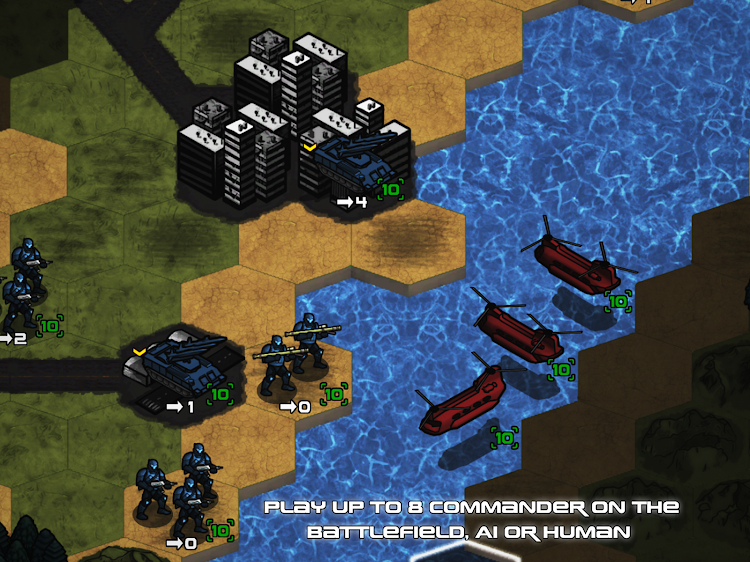 #9. Commander: Modern War (Android) By: GoldenGod Games