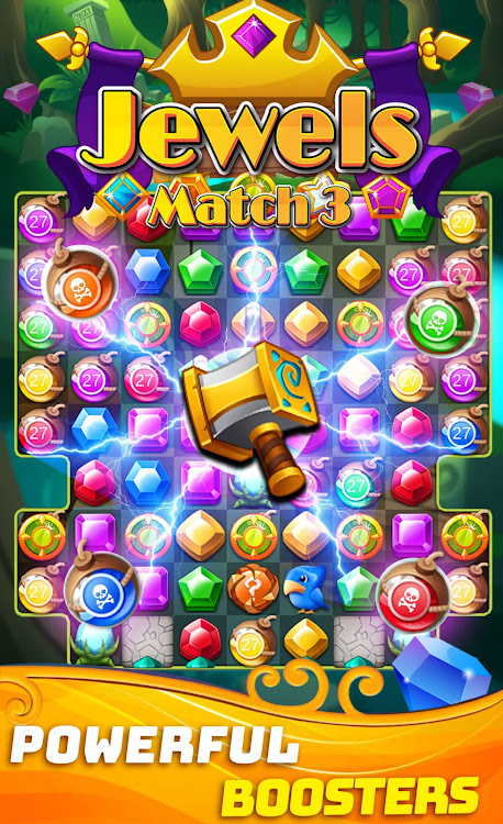 #3. Jewels Charm: Match 3 Game Pro (Android) By: A.V.A - Smart Games