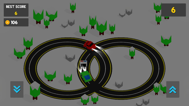 #4. Car Crash - Circular Race (Android) By: SoundPub