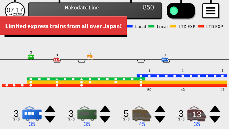 #5. Tokyo Train 3 (Android) By: MikuniRailwayGames