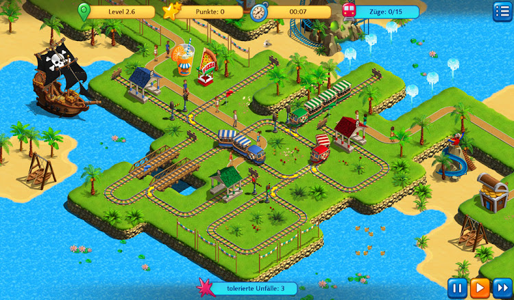 #3. Railway Fun: Adventure Park (Android) By: magnussoft