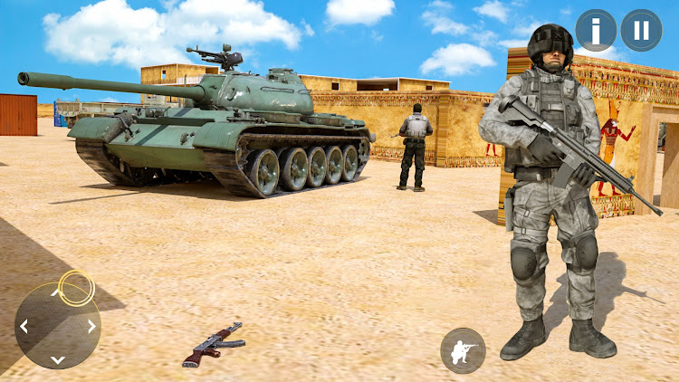 #2. US Army Battleground Shooting (Android) By: TingBing Gaming