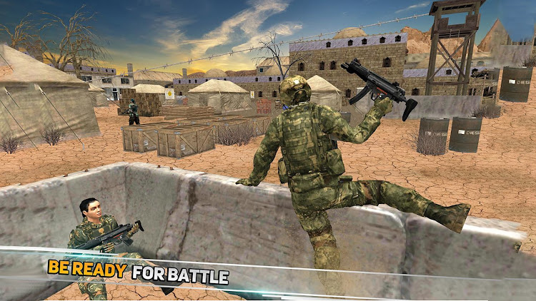 #6. US Army Battleground Shooting (Android) By: TingBing Gaming