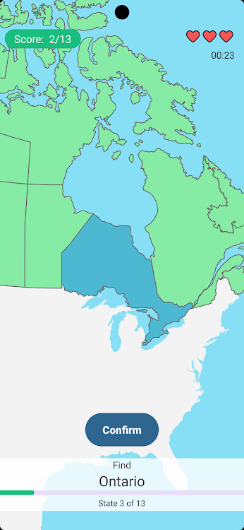 #2. Provinces of Canada (Android) By: Litkaps