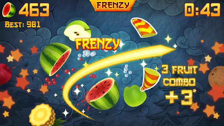 #2. Fruit Ninja Classic+ (Android) By: Halfbrick Studios