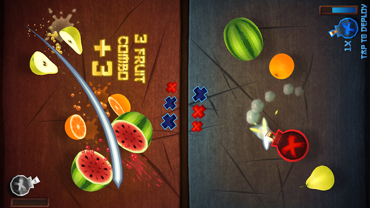 #5. Fruit Ninja Classic+ (Android) By: Halfbrick Studios