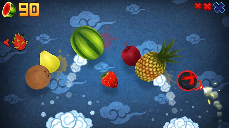 #4. Fruit Ninja Classic+ (Android) By: Halfbrick Studios