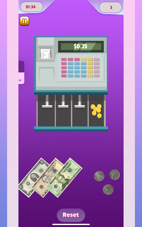 #7. Mathletix Money (Android) By: player1games