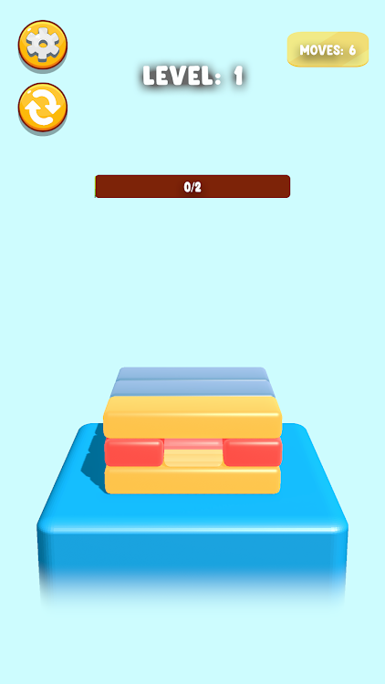 #6. Colorful Jenga (Android) By: Sobe Game Studio