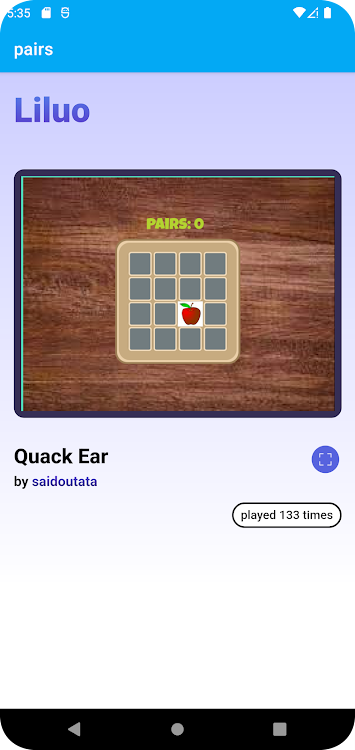 #4. jeupairs (Android) By: outata said