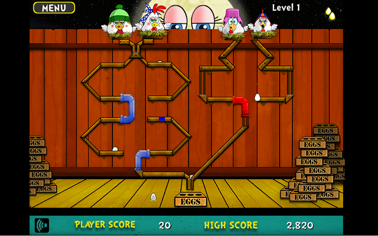 #2. Chicken Shift (Android) By: EduFunApps