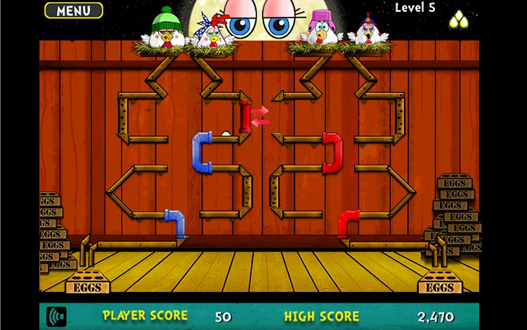 #6. Chicken Shift (Android) By: EduFunApps